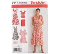 Simplicity, Cartamodello per Abiti Donna, Taglie comode