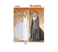 Simplicity Cartamodello per Costumi da Donna Modello US1551U5, Taglia U5