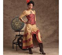 SIMPLICITY Cartamodello S9007 per costume da Steampunk da donna, carta, bianco, vari