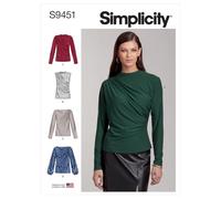 Simplicity Cartamodello S9451 Maglie da donna