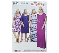Simplicity Creative Patterns Plus Dimensioni, Un (1 x L/XXL/3 x L/4 x L/5 x L)