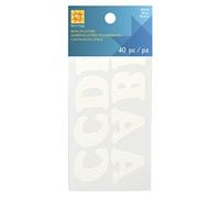 Simplicity Iron-On Letters 1-1/4"-White