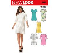 New Look NL6145 - Cartamodello per Abito Dritto, 22 x 15 cm