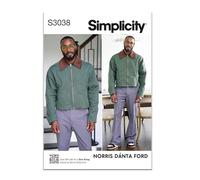 SIMPLICITY Norris Dánta - Cartamodello per giacca da uomo SS3038A Ford A (S-M-L-XL-XXL)
