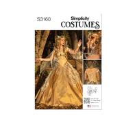 Simplicity Raine Emery U5 - Cartamodello per costume da donna in stile bosco FAE