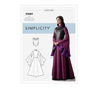 Simplicity S9089 - Cartamodello per costume da donna, taglie 44-46-48-20-22, R5