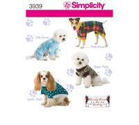 Simplicity Sewing Pattern 3939 A Crafts Costume per Cani