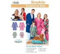 Simplicity Simplicity's Learn to Sew Pattern Collection-XS - L/XS - XL
