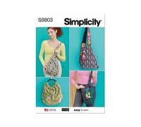 SIMPLICITY SS9803OS Borse in quattro stili di Elaine Heigl Designs OS (taglia unica)