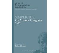 Simplicius: On Aristotle Categories 9-15