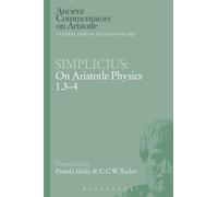 Simplicius Simplicius: On Aristotle Physics 1.3-4 (Tascabile)