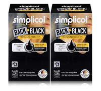 Simplicol rinnovo Back To Black, Nero, Confezione da pezzi colore: colori Pigmentate e rinnovo