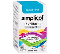 Simplicol Tessuti Expert Mare Del Sud Turchese 150g Colore Anche per Lana & Seta