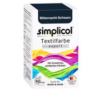 Simplicol Tessuto Vernice Expert Mezzanotte Nero 150g Colore per Lana & Seta