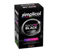 simplicol - Tinta per rinnovo del colore Back-to-Black, colore nero rinfrescante