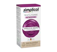 simplicol Tintura per Tessuti Colore Intenso Rosso, Kit Tintura Tessuti Lavatrice Indumenti & Tessuti, Contiene Tinta Liquida & Fissante, Tinta per Tessuti Sicura per Te & La Tua Lavatric