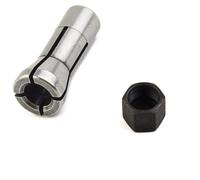 Simplified Solutions - Dado a pinza e mandrino progettati per un facile utilizzo negli strumenti (6 mm + dado)