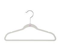 Simplify - Confezione da 25 grucce in velluto per bambini | Sottili | Design antiscivolo | Salvaspazio | Vestiti per bambini | Camicie | Pantalon