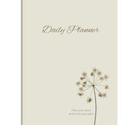 Simplify Your Life: A Daily Planner for Busy People: Organize Your Life | Improve Productivity | Plan your day | Undated | 120 Pages