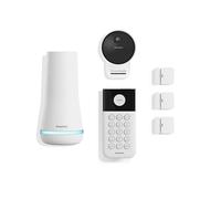 SimpliSafe 6 Piece Wireless Home Security System with Outdoor Camera - Optional 24/7 Professional Monitoring - No Contract - Compatible with Alexa and Google Assistant