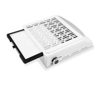 Simpls Collettore di polveri per manicure, aspirazione 100 W, raccoglitore di polvere, potente ventilatore per unghie, spina europea bianca