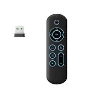 Simpls Mouse volante 2,4 G + Bluetooth doppio modello retroilluminato tastiera intelligente TV box