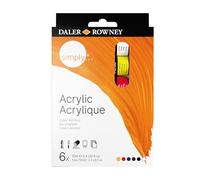 Simply Acrylic - Set da 6 x 12 ml