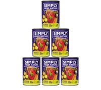 SIMPLY FROM NATURE Cibo umido per cani cavallo e patate 6 x 400g