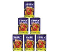 SIMPLY FROM NATURE cibo umido per cani cavallo e semi di lino 6 x 400g