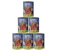 SIMPLY FROM NATURE Cibo umido per cani con cervo e grano saraceno 6 x 400g