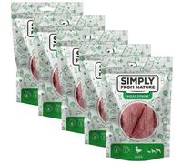 SIMPLY FROM NATURE Meat Strips Strisce di carne d'anatra per cani 5 x 80g
