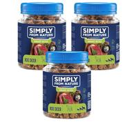 SIMPLY FROM NATURE Smart Bites Snack di capriolo per cani 3 x 130g