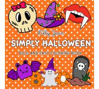 Simply Halloween: Bold and Easy Coloring Book
