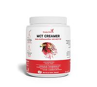 Simply Keto Coffee Creamer - Creamer keto cremoso per caffè con olio MCT, burro da mucche al pascolo e olio di cocco - senza lattosio, zuccheri e carboidrati (barattolo da 450 g)