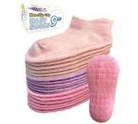 Simply Kids Calzini Antiscivolo Bambina (9 Paia) Calze Antiscivolo Bambina 0 mesi - 7 anni Calzini Neonata Neonato Bambino