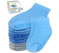 Simply Kids Calzini Antiscivolo Bambina Bambino (9 Paia) Calze Antiscivolo Neonato 12-18 mesi, 1-3 anni Neonata Invernali estivi