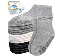 Simply Kids Calzini Antiscivolo Bambina Bambino (9 Paia) Calze Antiscivolo Neonato 12-18 mesi, 1-3 anni Neonata Invernali estivi