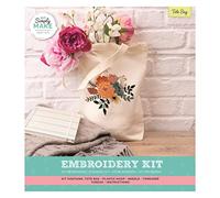 Simply Make Kit Borsa Tote Ricamo - Bianco