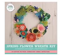 Simply Make Kit per la creazione di ghirlande di fiori primaverili, forniture artigianali per adulti e adolescenti, un ottimo regalo e decorazione per ghirlande da appendere per decorazioni