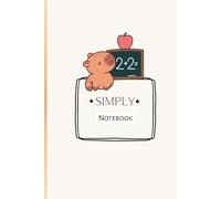 Simply Notebook: Take Notes with a Cute Capybara