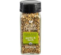 Simply Organic Spice Right Everyday Seasoning Blends, Garlic & Herb, 2 Ounce