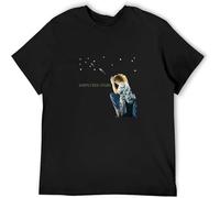 Simply Red Mick Hucknall Stars Band Album CD Artwork Image Cover & Logo Indie Print B Casual Custom Short Sleeve Cotton T Shirt Black XXL