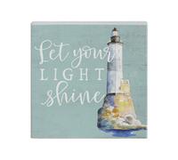 Simply Said INC Small Talk Squares 5,25"" Schild STS1270 - Lass dein Licht leuchten