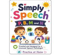 Simply Speech P, B, M, and N: Practice Speech at Home