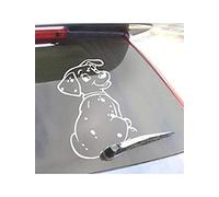 Simply ST22 - Adesivo per Auto, Furgone, Effetto tergicristallo Posteriore della Coda del Cane, Facile da Applicare, Elegante Adesivo