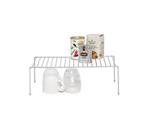 simplywire - Organizer per credenza da cucina - Ripiano portaoggetti - Acciaio cromato
