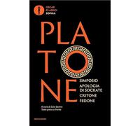 Simposio-Apologia di Socrate-Critone-Fedone. Testo greco a fronte