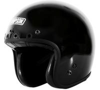 Simpson Chopper Solid, casco aperto M male Nero