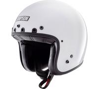 Simpson Chopper Solid, casco aperto XXL male Bianco
