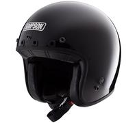 Simpson Chopper Solid Casco Jet, nero, taglia 2XL per maschi
